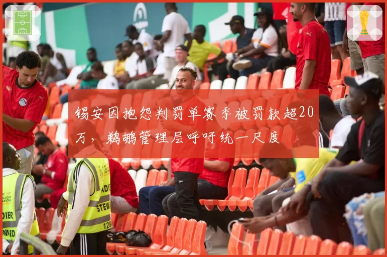 锡安因抱怨判罚单赛季被罚款超20万，鹈鹕管理层呼吁统一尺度